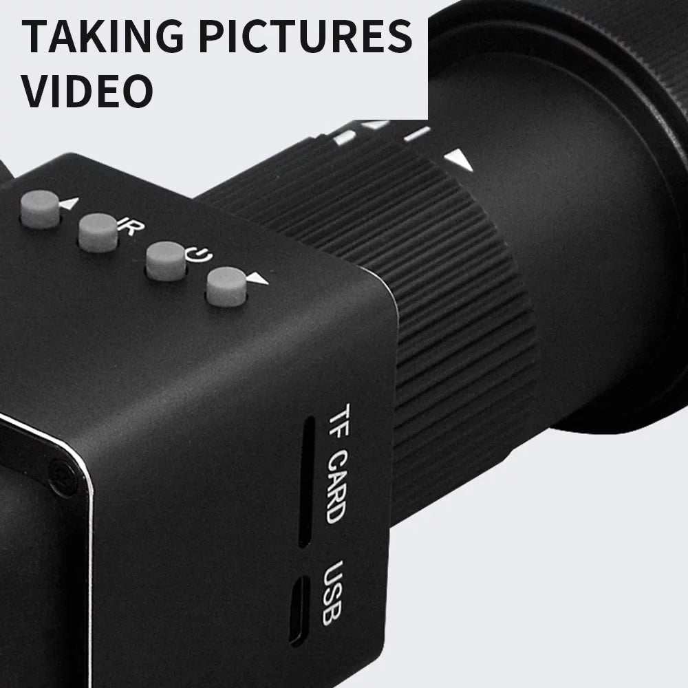 Nebublu 1080P Portable Night-Visions Device Day Night Use 350m Photo Taking Video Recording Infrared Digital Vedio Camera for Fishing Boating Observation