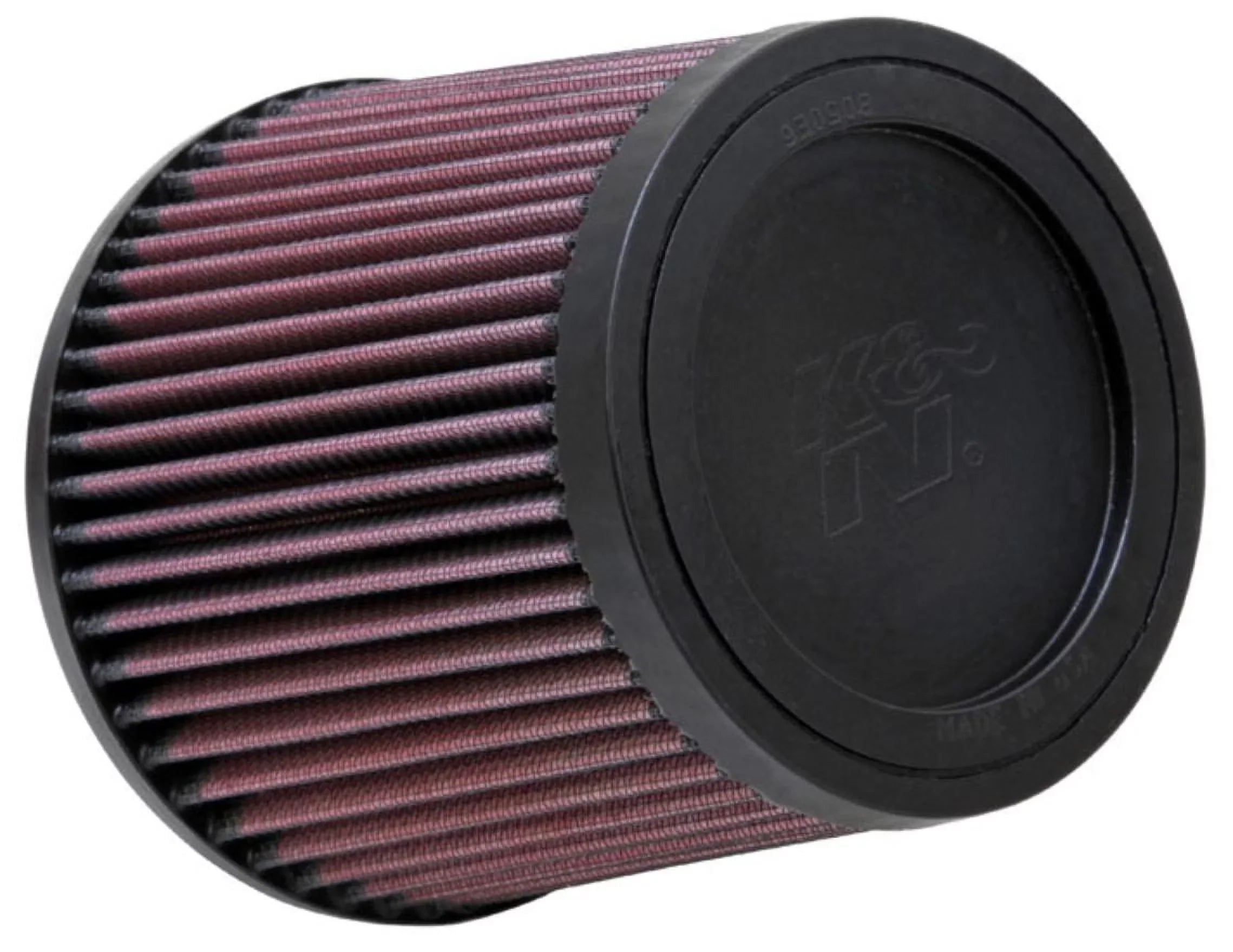 K&N Universal Clamp-On Engine Air Filter: Washable and Reusable: Round Tapered; 2.5 in (64 mm) Flange ID; 5.5 in (140 mm) Height; 6 in (152 mm) Base; 5 in (127 mm) Top, RU-4950