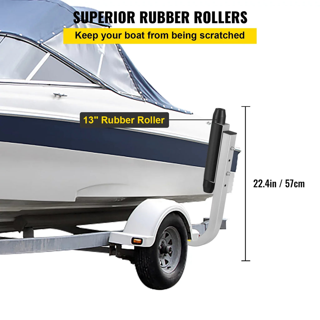 BENTISizeM Boat Trailer Guide-on 22" Trailer Guide on for Sizeki Boat Sizeailboat 2PCSize