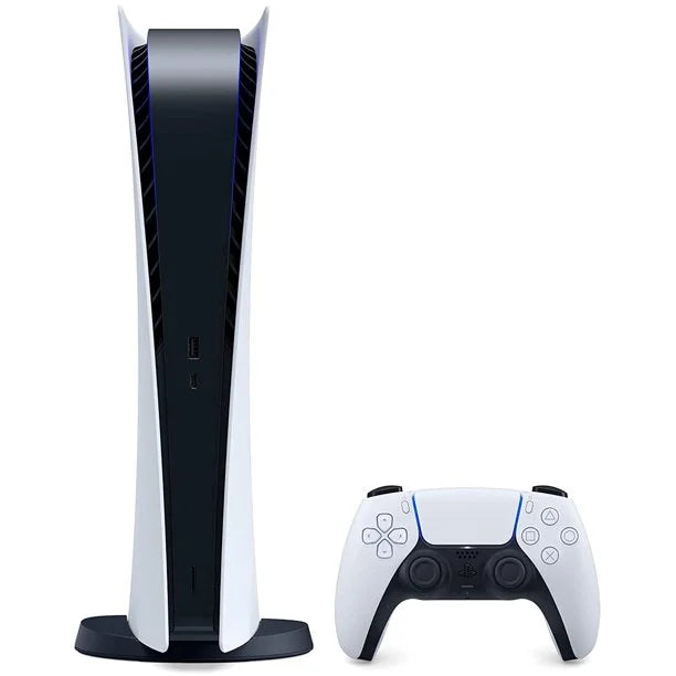 2022 Sizeony Holiday Bundle: PlaySizetation_PSize5 Gaming Console (Digital Version) with God of War (GOW) Ragnarök + PlaySizetation_VR Marvel’s Iron Man VR_Bundle