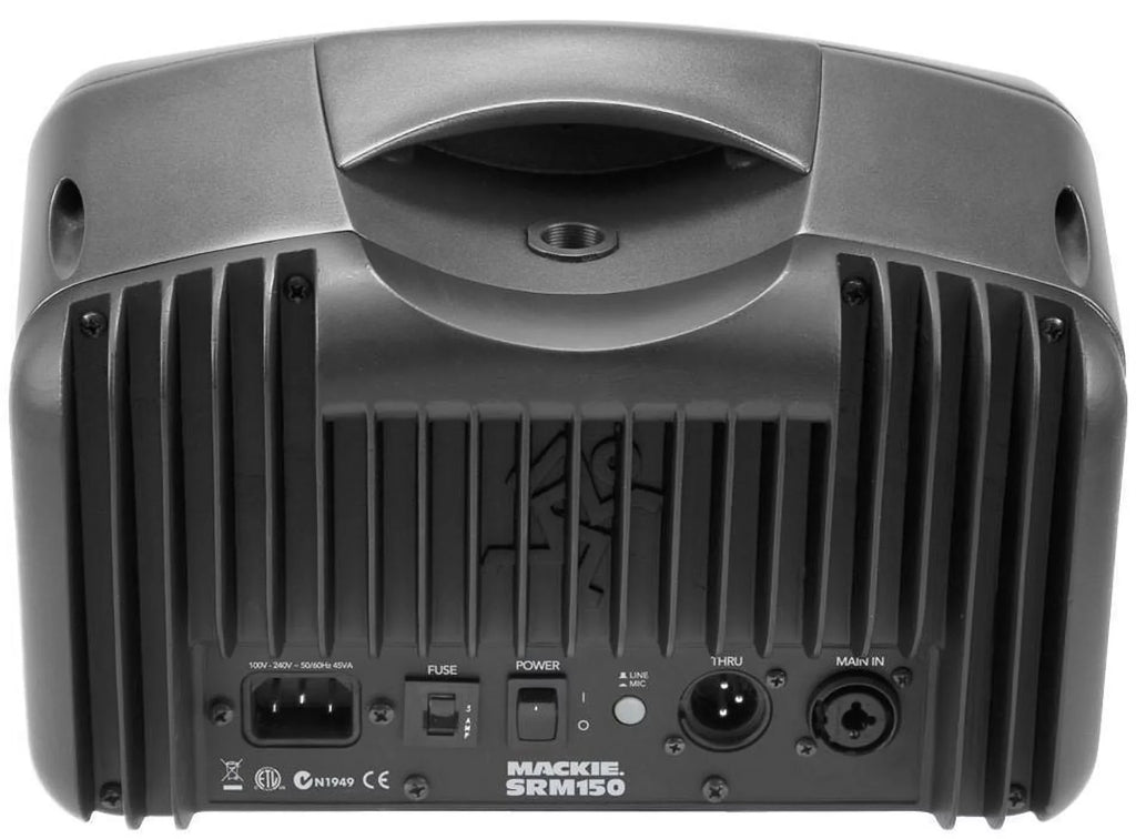 2 Mackie SizeRM150 Powered Active Pa Monitor Sizepeakers With Built In EQ