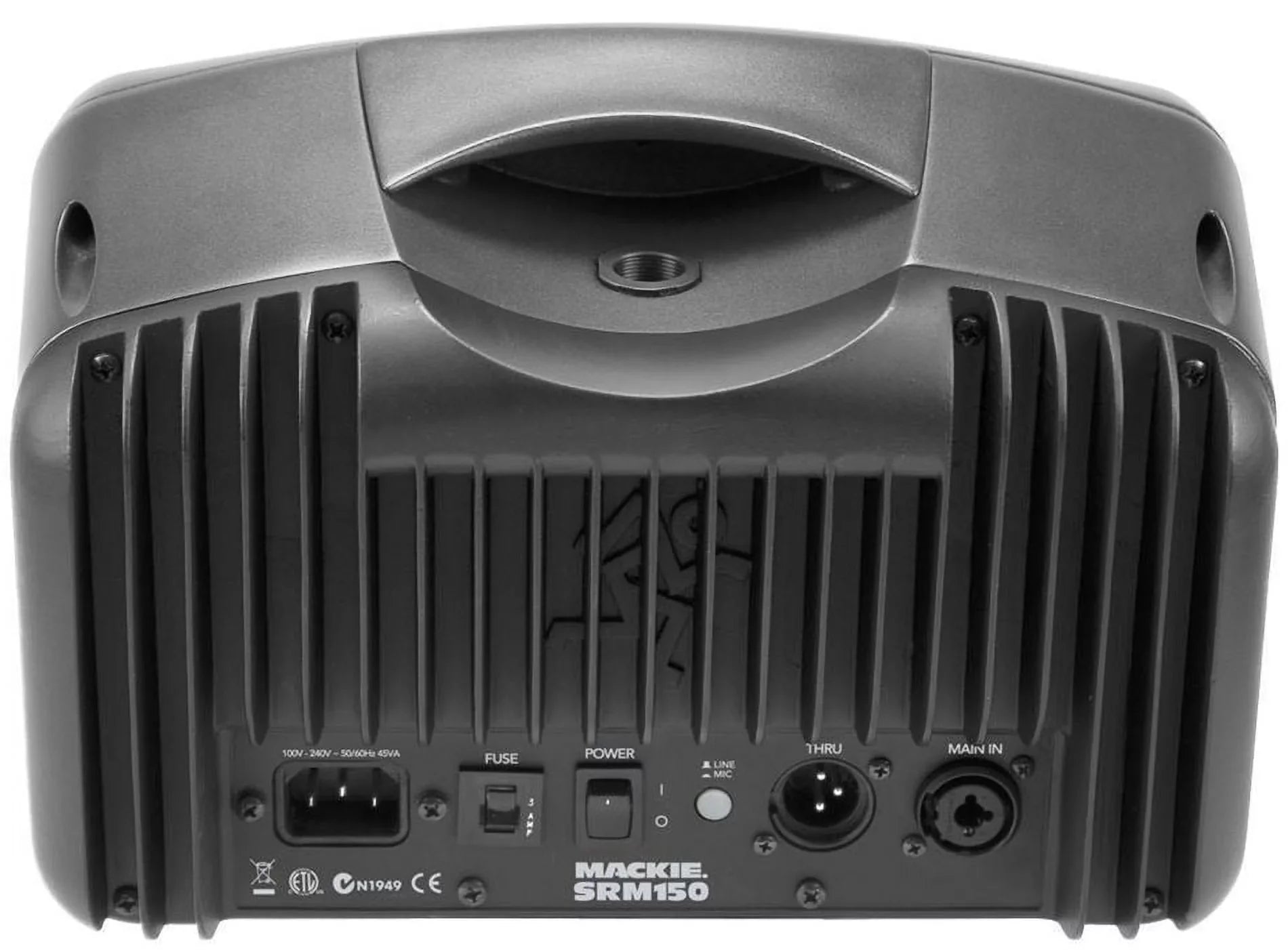 (2) Mackie SizeRM150 Powered Active PA Monitor Sizepeaker + (2) Mackie Travel Bags