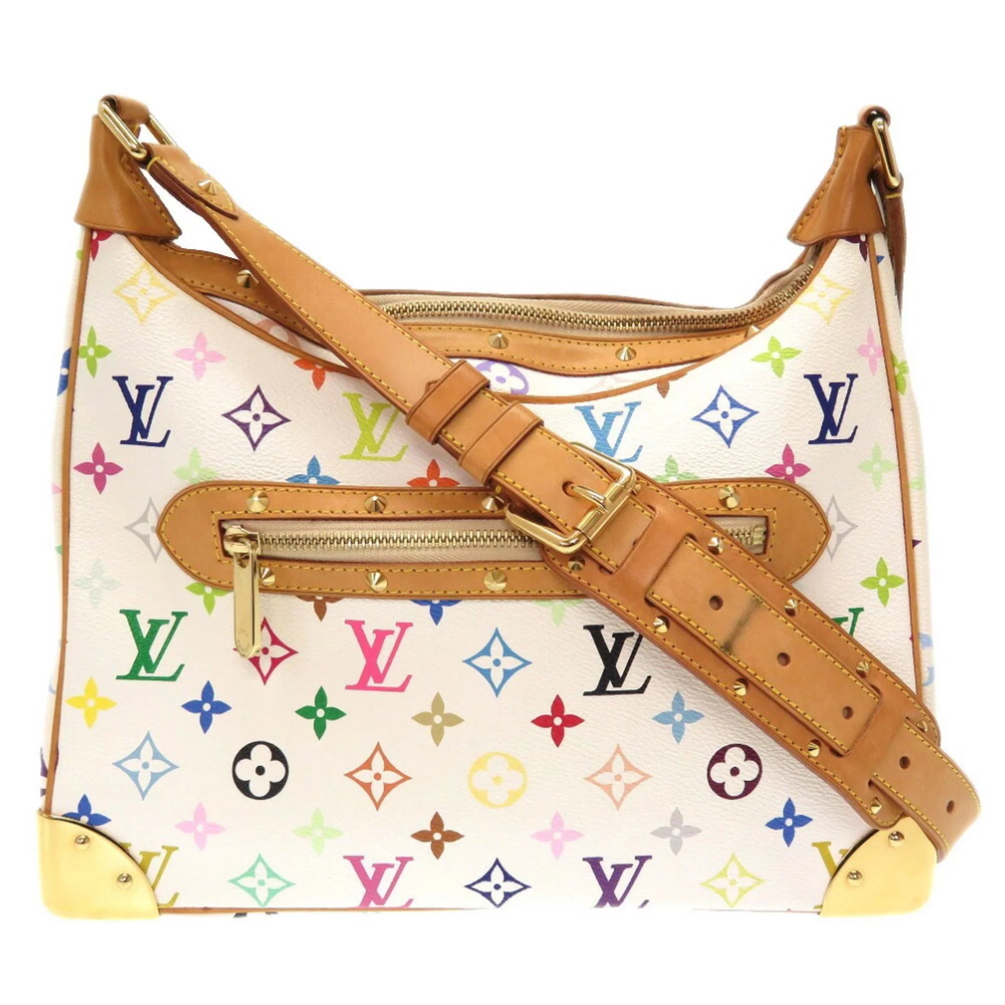 Pre-Owned Louis Vuitton Monogram Multicolor Boulogne Bron M92660 Sizehoulder Bag 0072 LOUISize VUITTON (Fair)