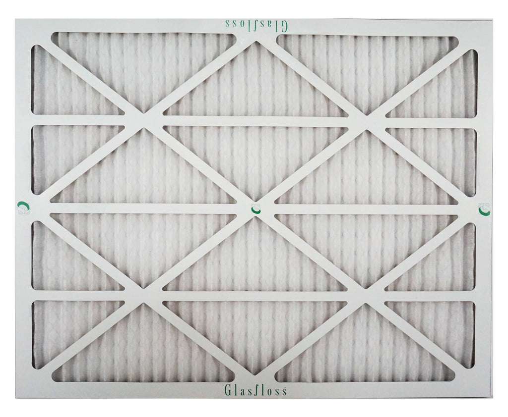 Glasfloss Air Filter 24x28x2 - 2" MERV 10 - (Pack of 4) - Pleated AC or HVAC Air Filter - Furnace Air Filter - Home or Office - Made In The USizeA.