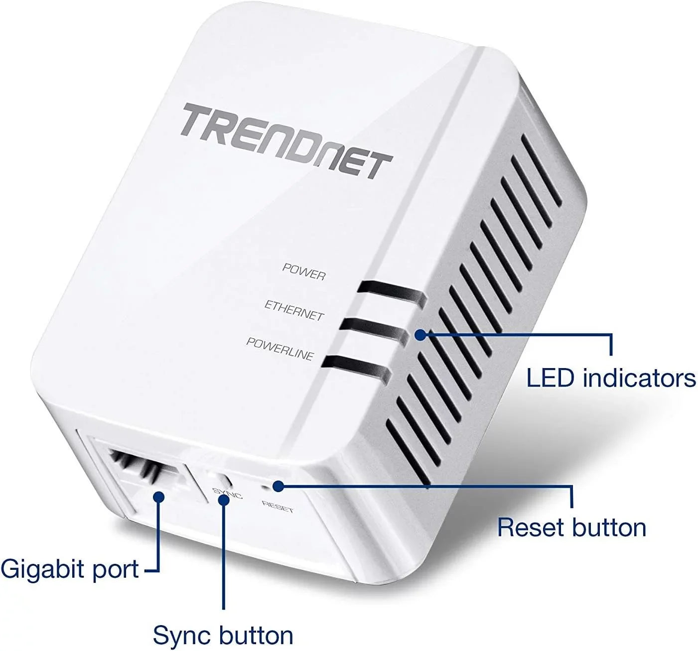 TRENDnet TPL-422E Powerline 1300 AV2 Adapter