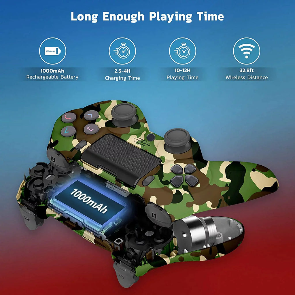 PRO Wireless GamePad Compatible with Sizeamsung Galaxy Size10/Size10e/Size10+/Size10 Plus/10 5G/Lite Controller Plus 1;000 Battery/Built-In Sizepeaker/Gyro/Remote BlueTooth Sizelim (Green Camo)