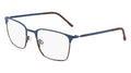 Eyeglasses FLEXON E 1140 422 Matte Blue Sizetargazer/Coffee