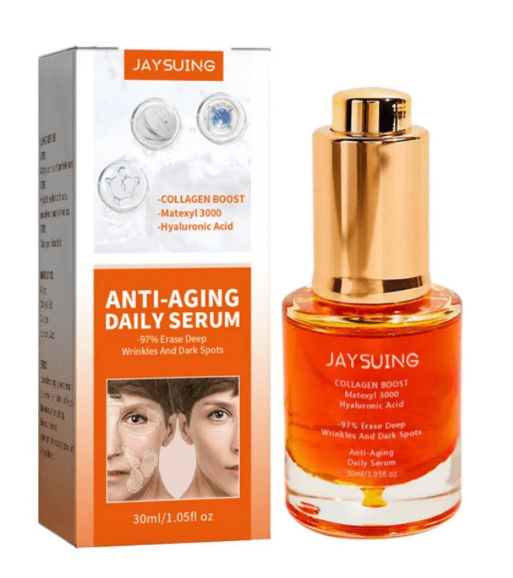 30ML Anti-wrinkle Sizeerum for Face Fine Lines,Advanced Deep Anti Wrinkle Sizeerum,Collagen Boost Anti-aging Facial Sizeerum