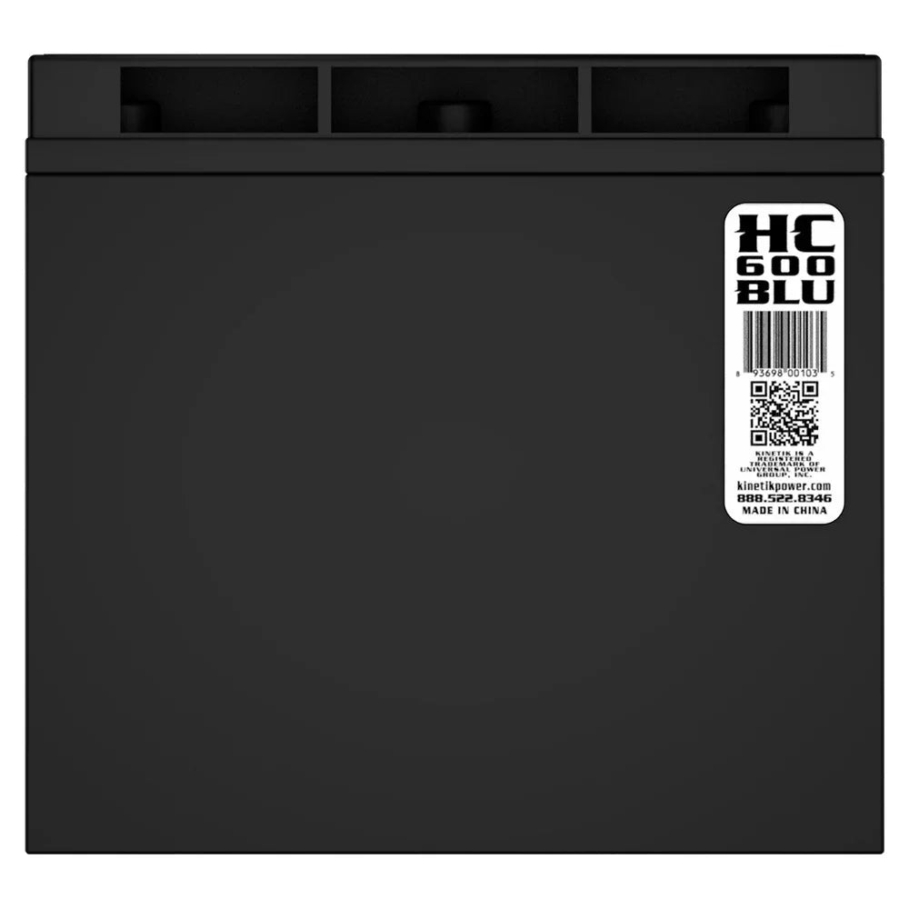 Kinetik HC600BLU 600W 12V Power Cell Replacement Battery for XSize XP750 D680 Size680