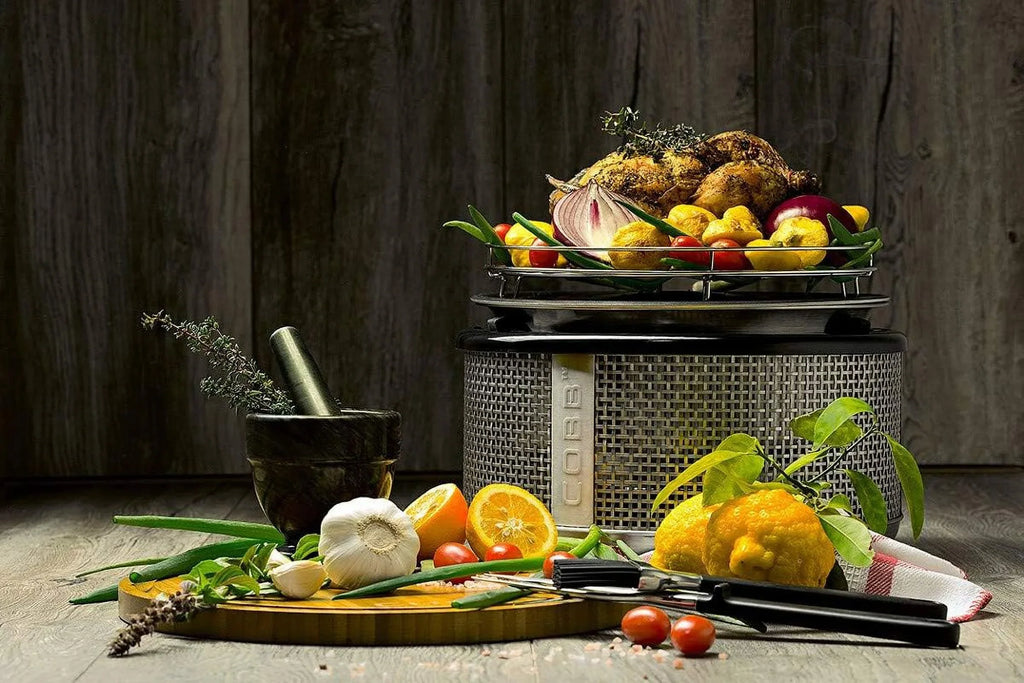 Grill Premier Plus - Portable Charcoal BBQ Grill With Accessories