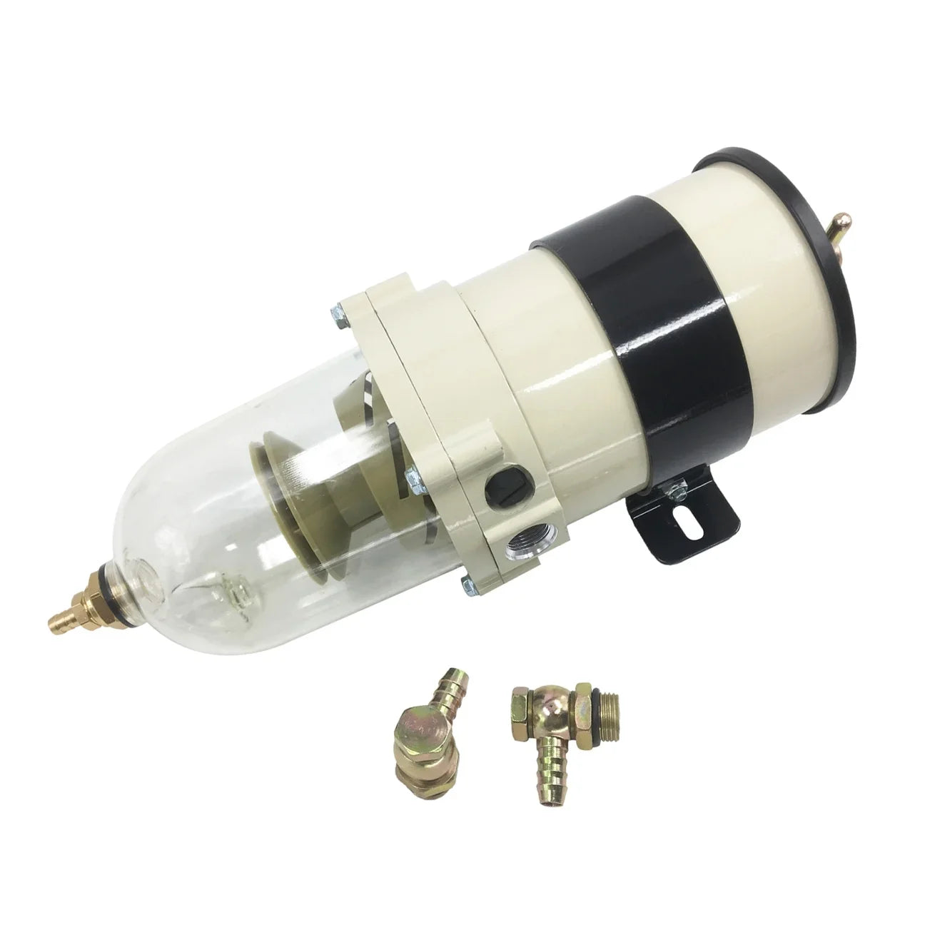 1PC of 900 SizeERIESize 900FH 90GPH Front Marine Fuel Filter Diesel Water Sizeeparator 90/GPH