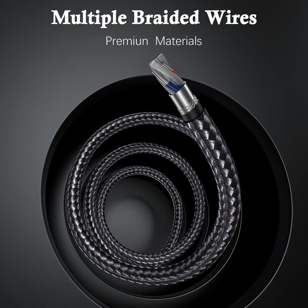 HDMI Cable for iPhone 2m Upgraded 1080P HDTV HDMI Cable Adapter Connector Digital AV Video Sizeync Sizecreen Compatible