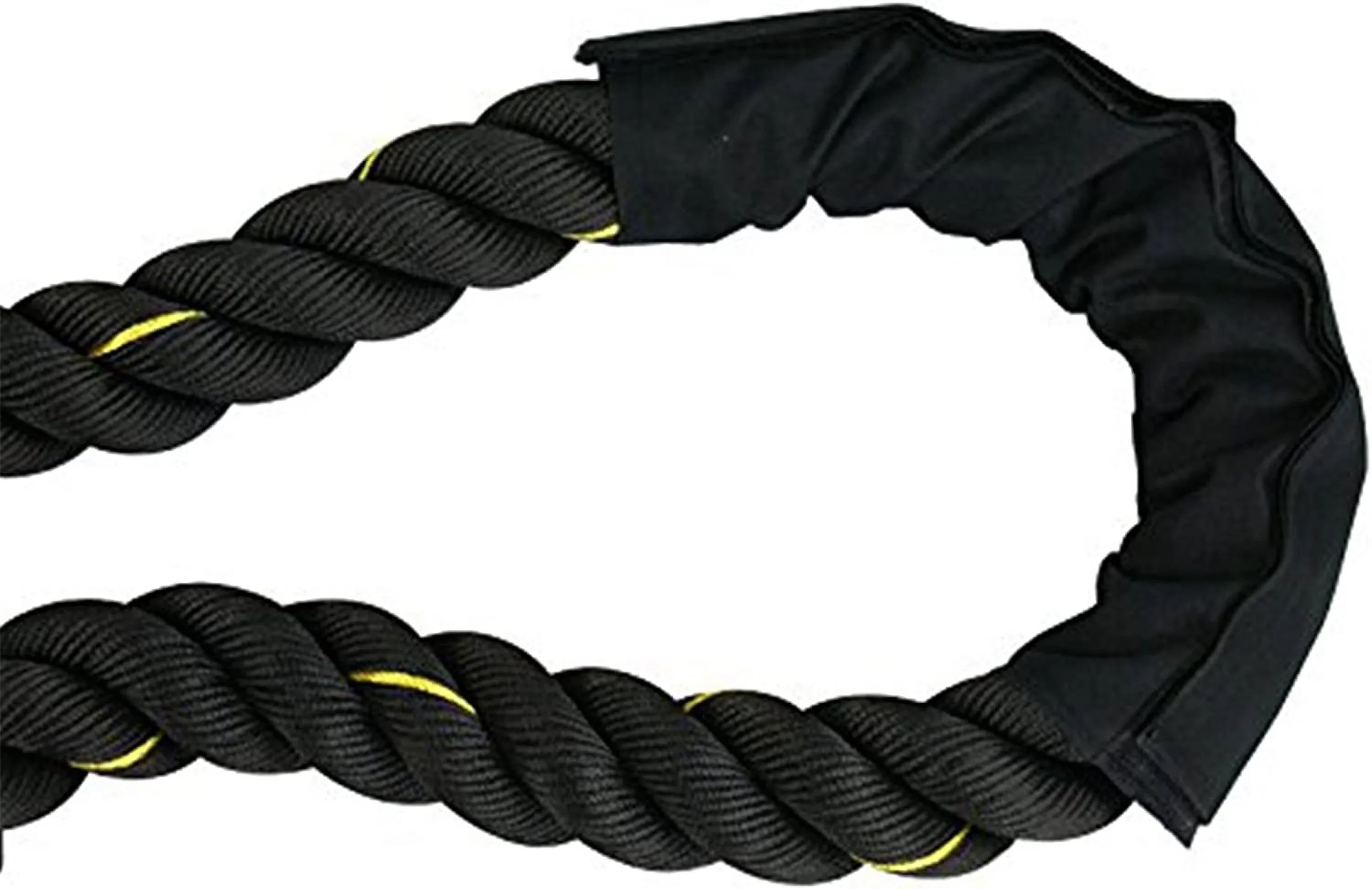 1.5" Diameter Poly Dacron 30FT Battle Rope Workout Fitness Core Exercise Sizetrength Training Ropes Indoor Home