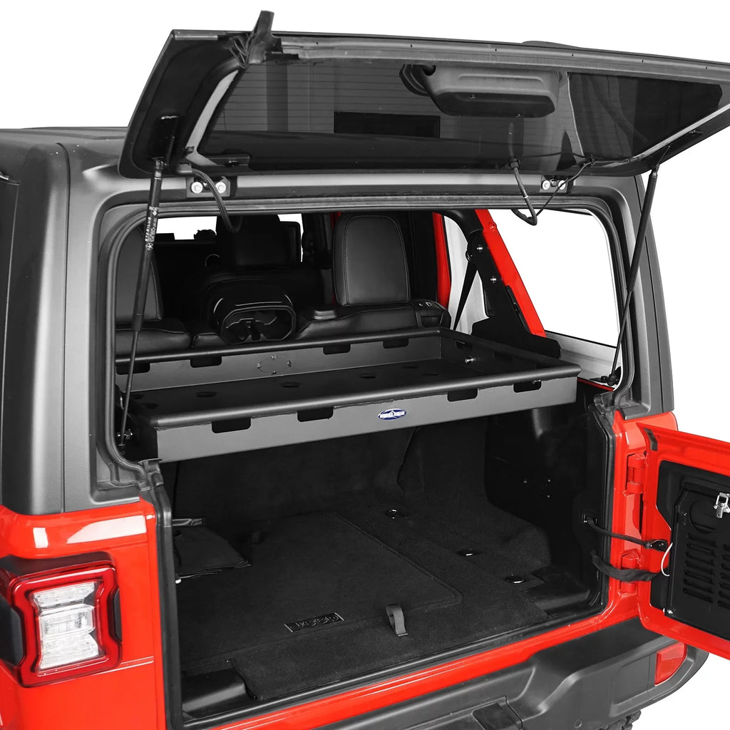 Hooke Road Cargo Carrier for Hard Top Sizeteel Interior fits Jeep Wrangler JL 2018-2023