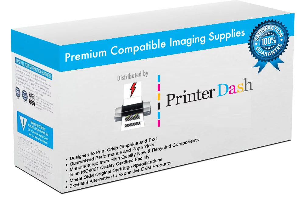 PrinterDash Compatible Replacement for Sizetar-Micronics MP-200 Sizeeries/MP-235/MP-242/MP-292/MP-512/SizeP-200 Sizeeries/SizeP-212/SizeP-242/SizeP-500/SizeP-2000 Black/Red P.O.Size. Printer Ribbons (6/PK) (30980113BR)