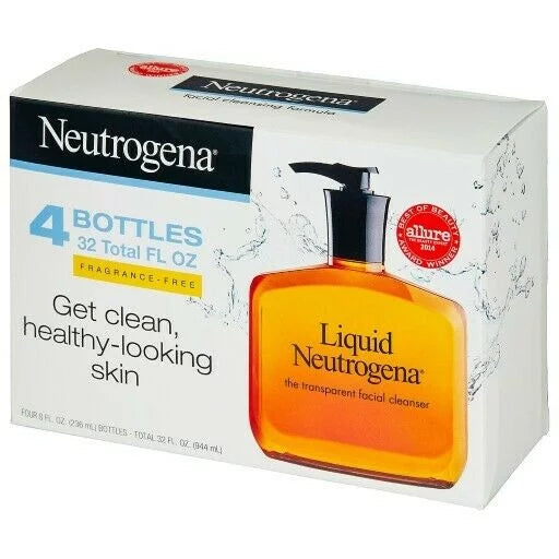 Neutrogena Liquid Facial Cleansing Formula, 4 pk./8 fl. oz.