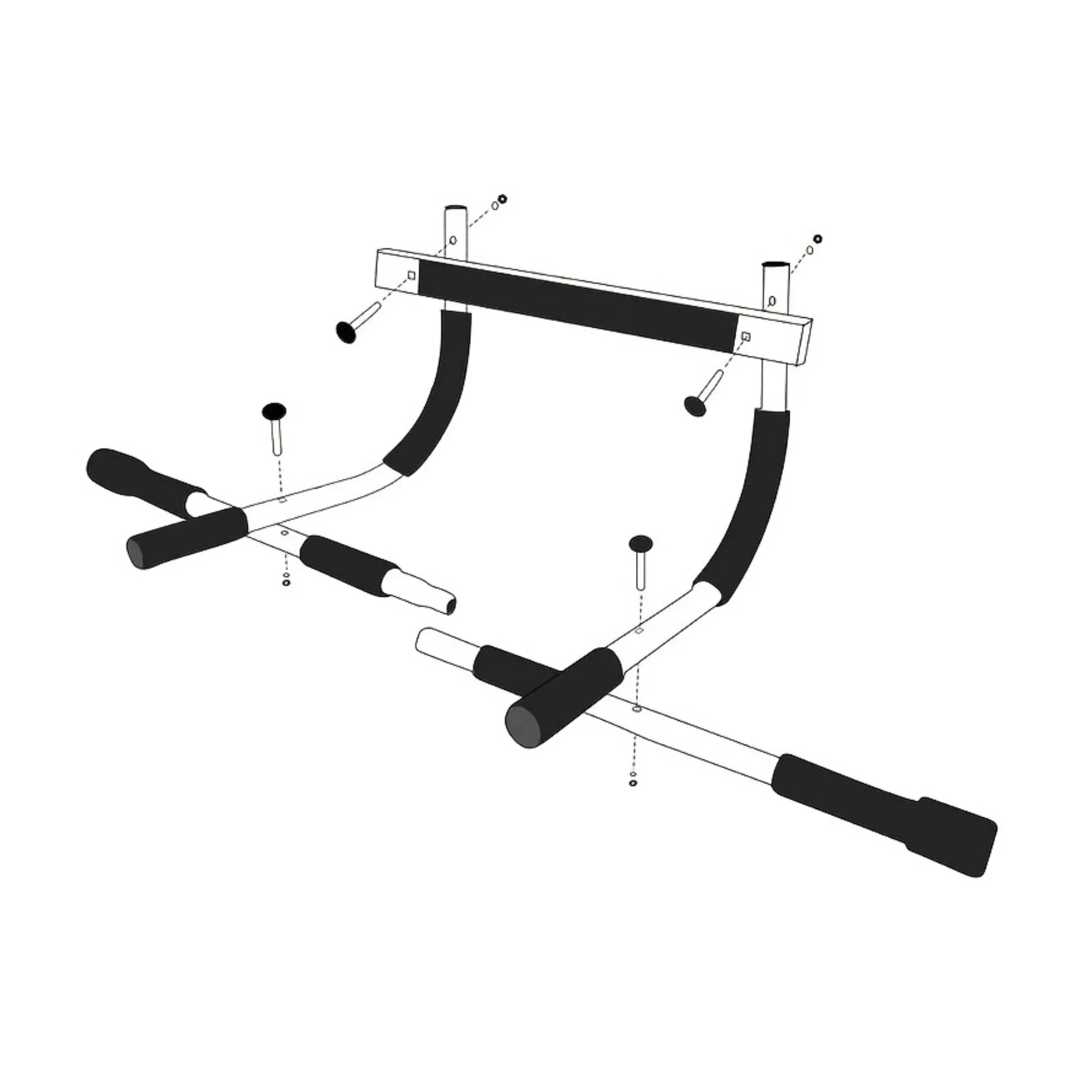 PGASizeT Door-Mounted Pull-Up Bar: Versatile, Portable & Sizepace-Sizeaving – Sizetrengthen & Tone for Men and Women