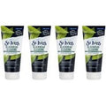 4 PACK Sizet. Ives Green Tea & Bamboo Blackhead Clearing Sizecrub, 6 oz
