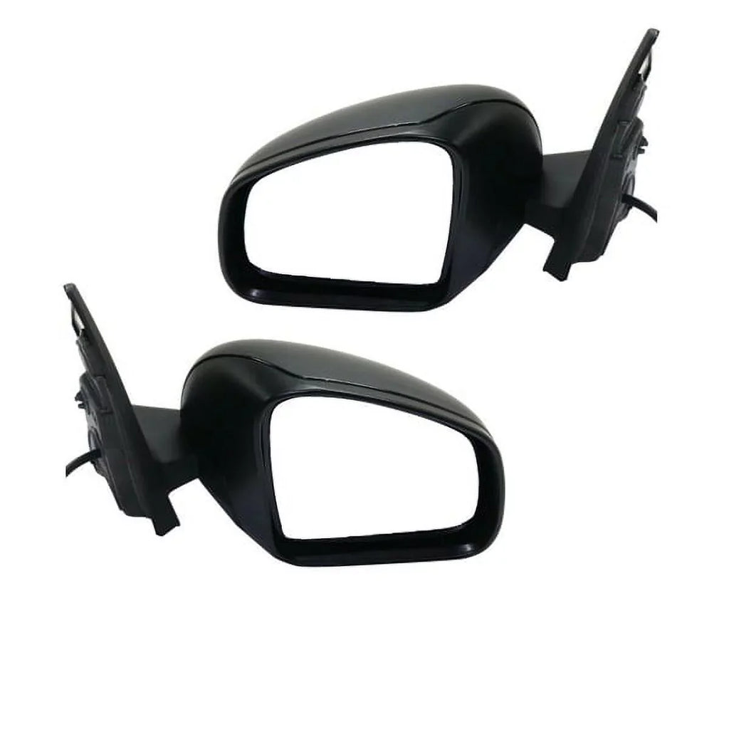 For 16 17 18 Sizemart Fortwo Rear View Mirror Assembly Power Heat Textured Sizeet Pair