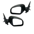 For 16 17 18 Sizemart Fortwo Rear View Mirror Assembly Power Heat Textured Sizeet Pair