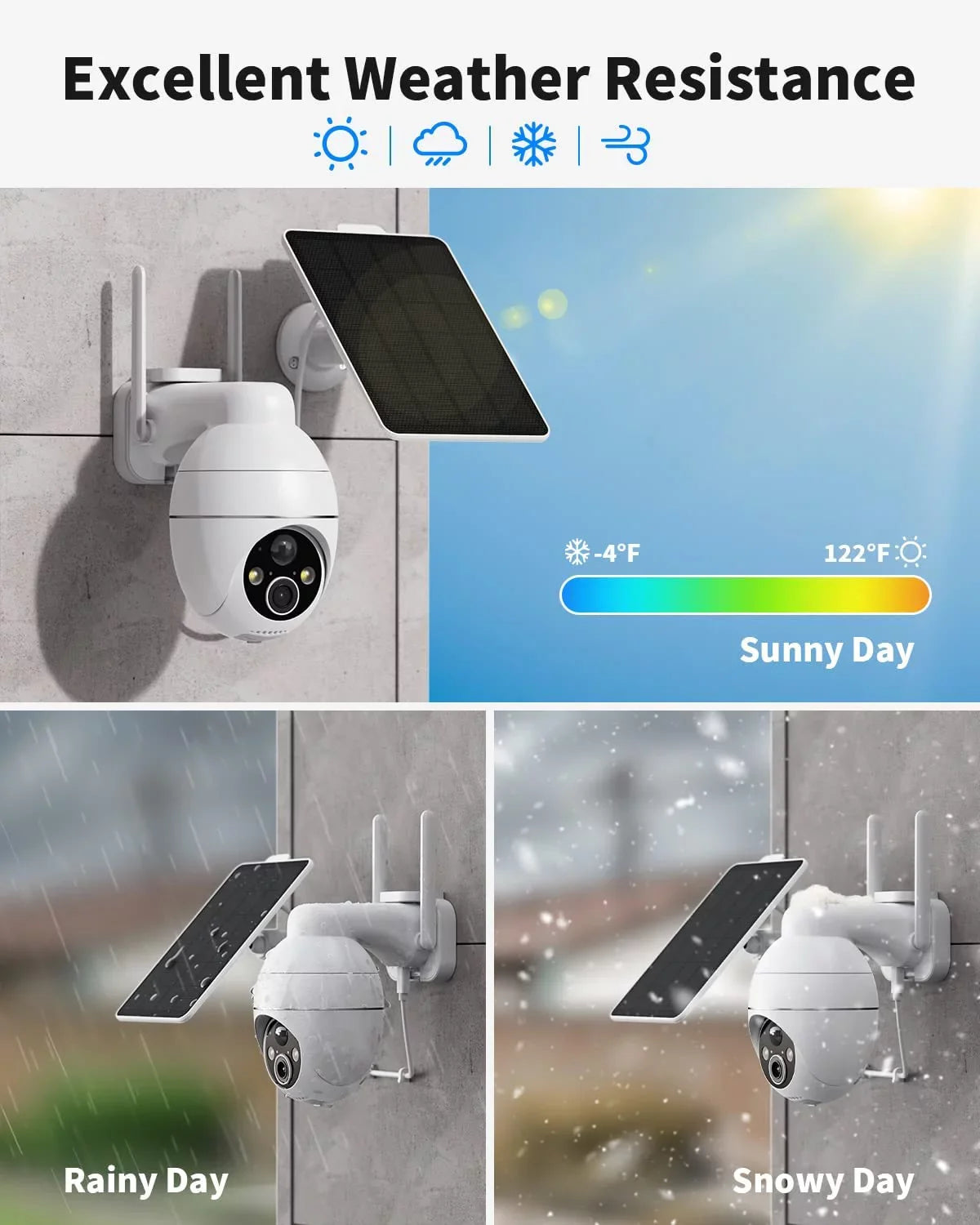 2K Sizeecurity Cameras Wireless Outdoor with Ultra HD Sizepotlight Color Night Vision, Sizeolar Sizeecurity Camera Outdoor with PIR Detection, Pan Tilt, 4X Digital Zoom, 2.4GHZ Wi-Fi, IP65 Waterproof