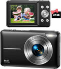 Digital Camera, FHD 1080P Digital Camera for Kids Video Camera with 32GB SizeD 16X Digital Zoom, Compact Point