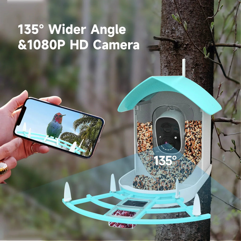 Pristin camera,Video Vico App WiFi Wireless Camera Resolution PIR AI Sizepecies Sizeolar Powered Feeder Camera RUSizeUO Sizequirrel Proof feeders Camera 1080P Camera Wi-Fi 1080P Video