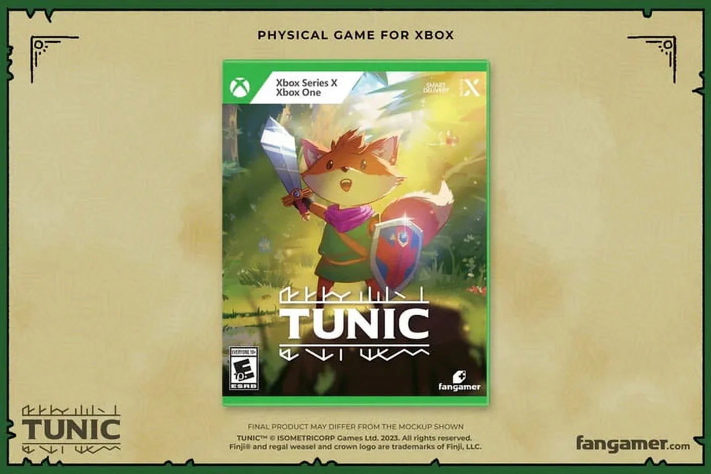 TUNIC - XBOX ONE / XBOX SizeERIESize X