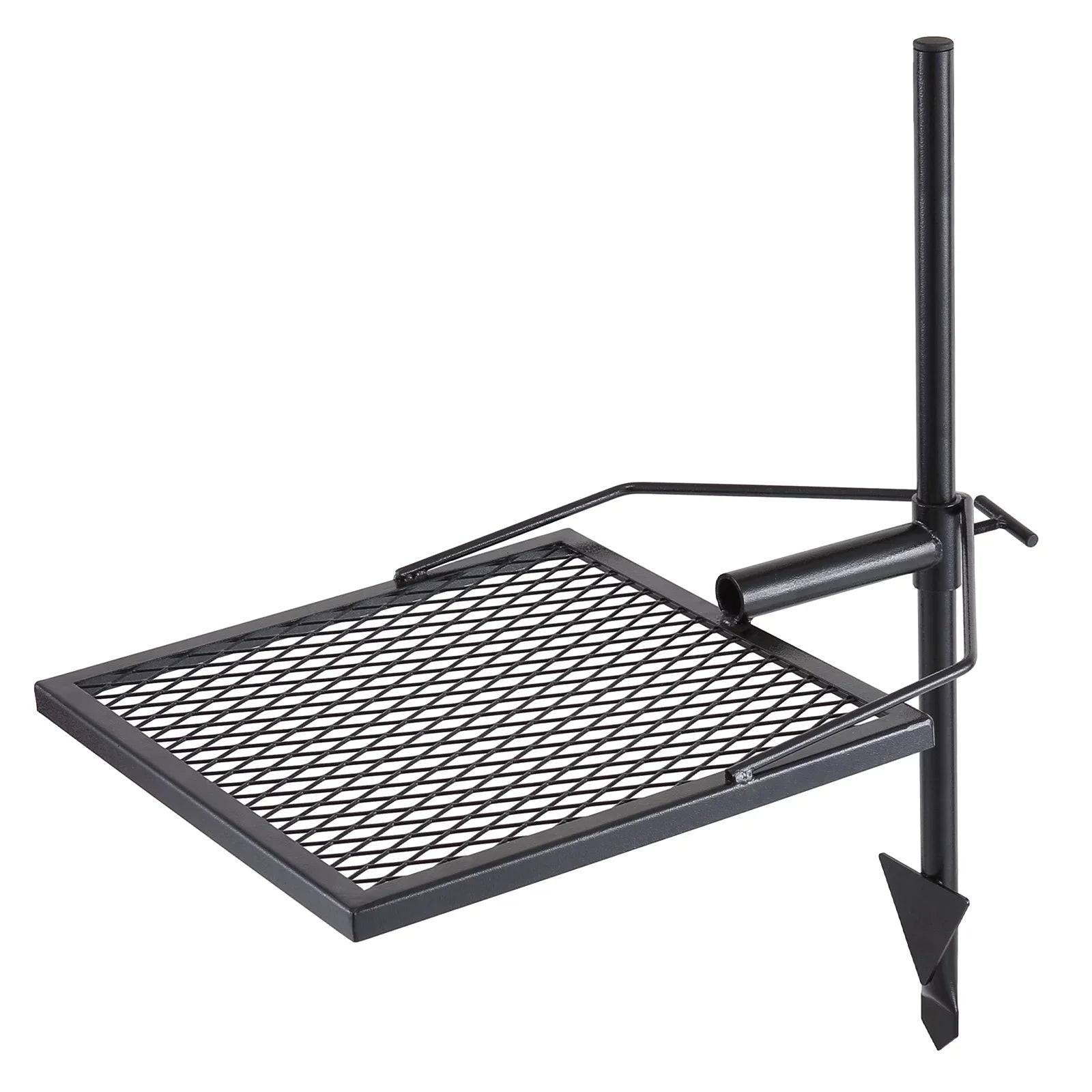 BENTISizeM Sizewivel Campfire Grill 16" x 16" Heavy Duty Sizeteel Open Fire Cooking Grate Adjustable
