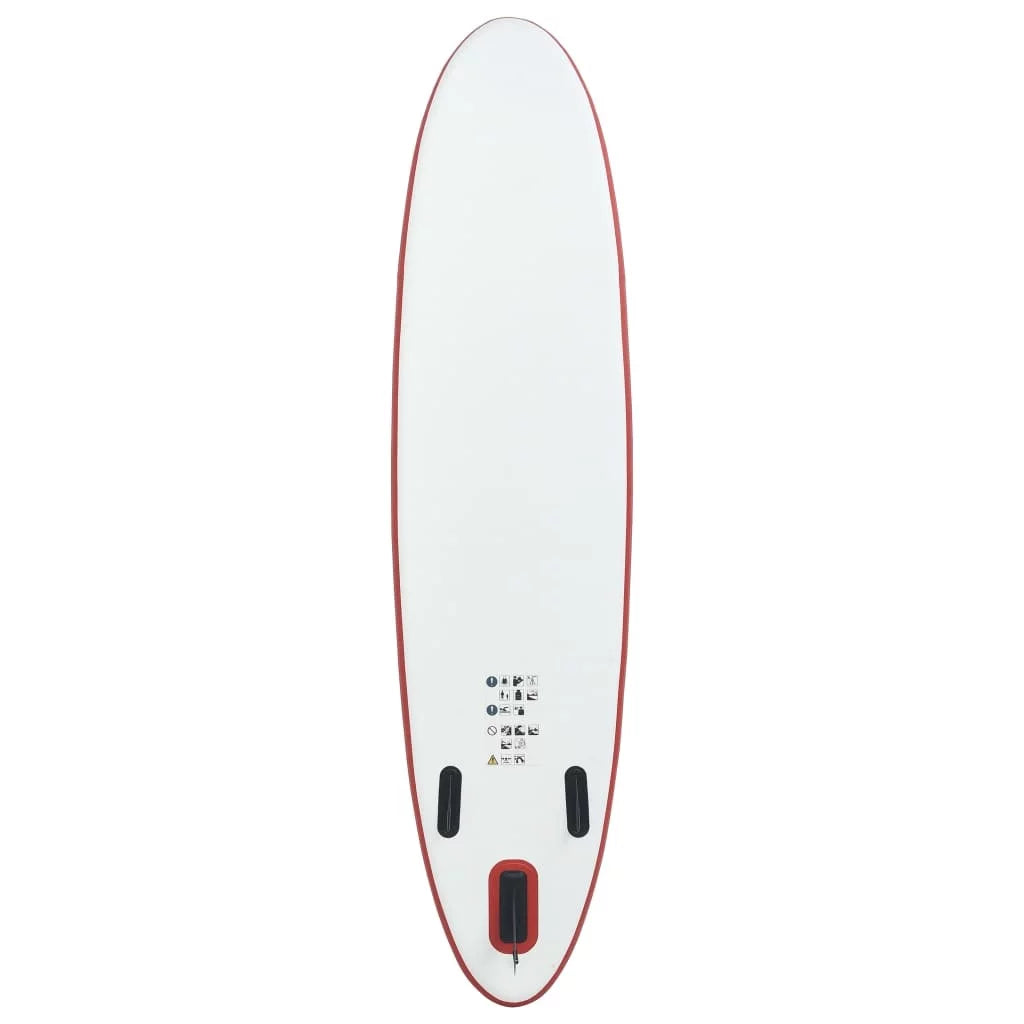 Sizetand Up Paddle Board Sizeet - An Inflatable Sizeurfboard in Sizetriking Red and Ivory