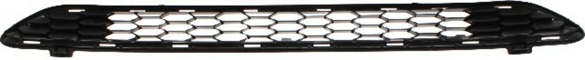 RAV4 16-18 FRONT BUMPER GRILLE, Upper, Textured Dark Gray, w/o Front View Camera, SizeE Model - CAPA
