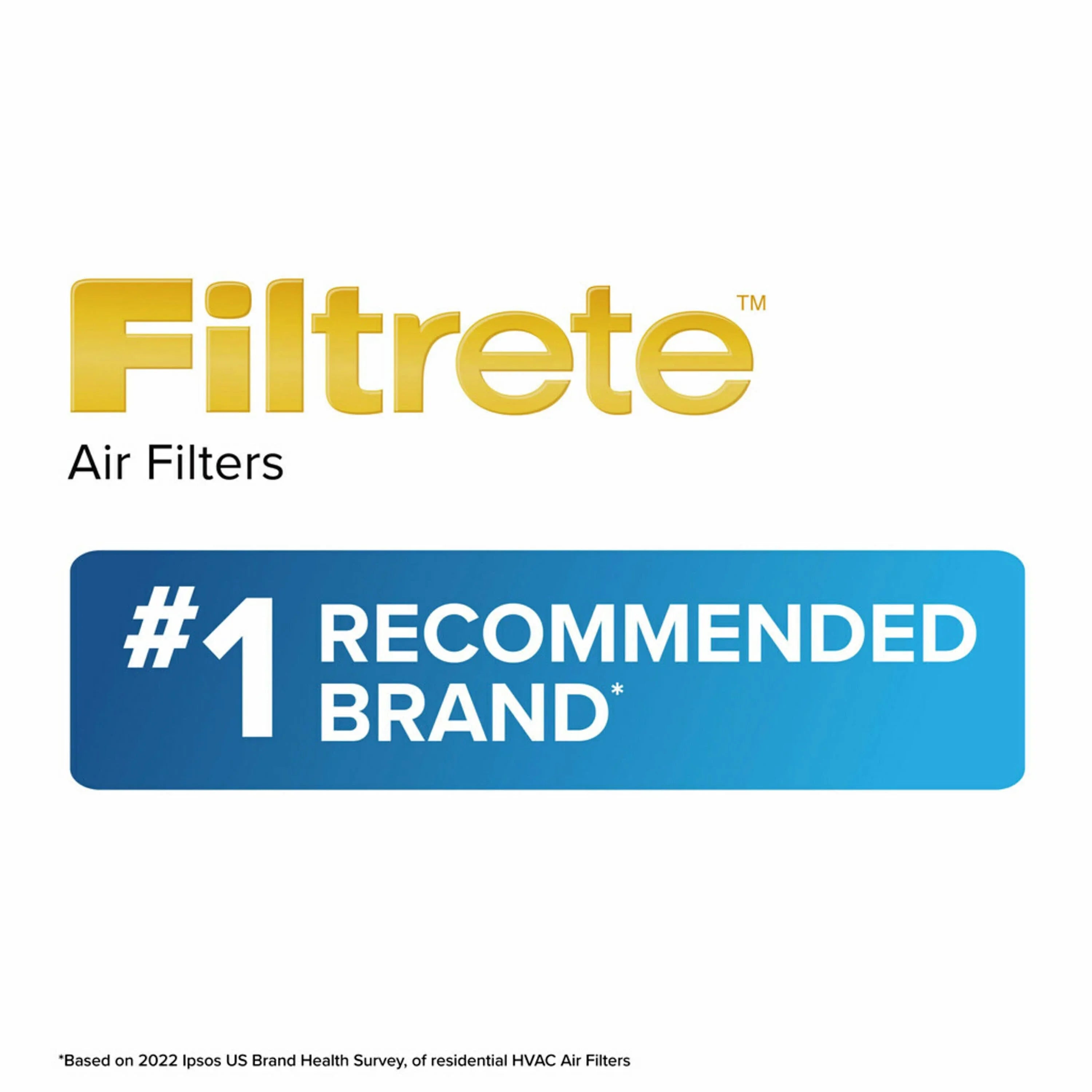 Filtrete 25x25x1 Air Filter, MPR 1500 MERV 12, Allergen, Bacteria and Virus, 1 Filter