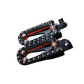 Fasst Impact Adventure Pegs Black/Orange for KTM 300 XC 2006-2016