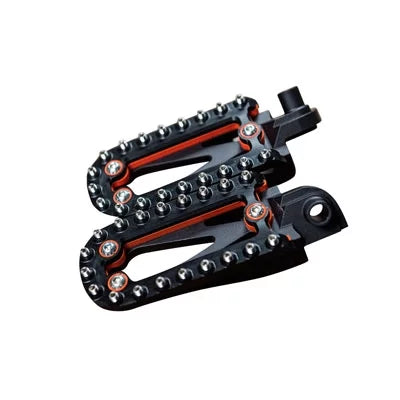 Fasst Impact Adventure Pegs Black/Orange for KTM 300 XC 2006-2016