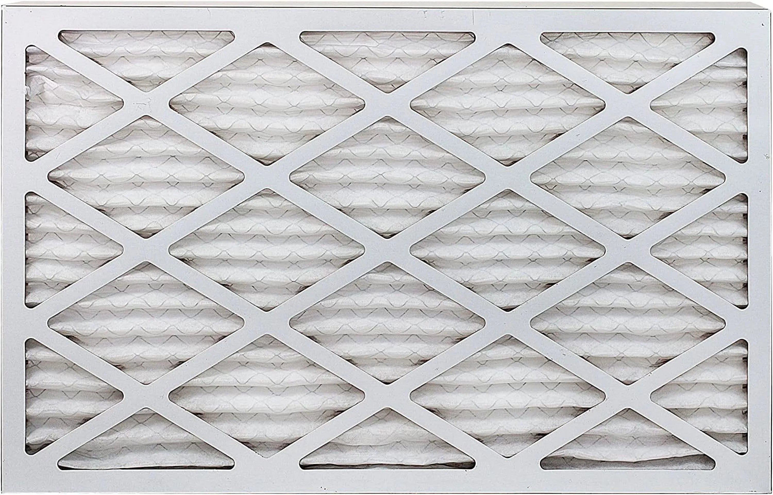 Filterbuy 18x30x1 MERV 8 Pleated HVAC AC Furnace Air Filters (2-Pack)