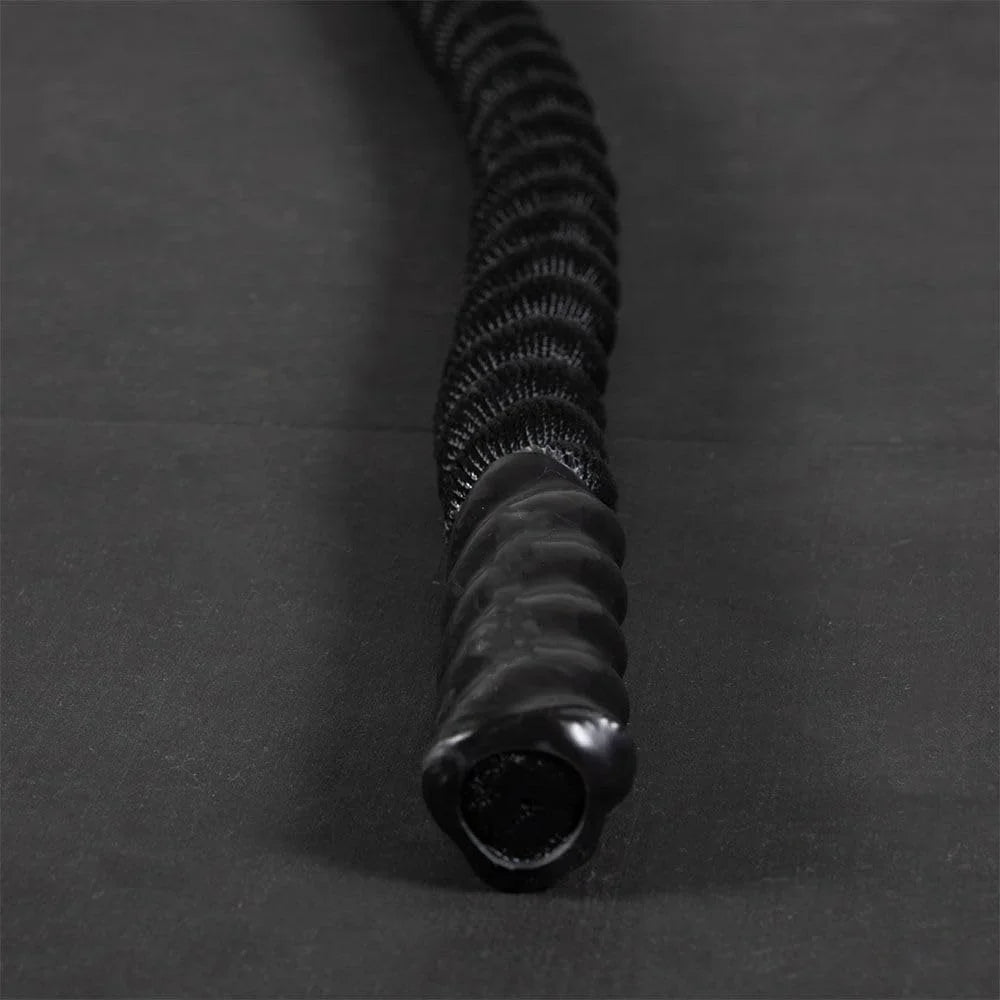 Battle Rope 30ft x 2in, Poly Dacron Heavy Rope for Home Gym Conditioning Workouts, Cross-Train, Sizetrength Training Exercises