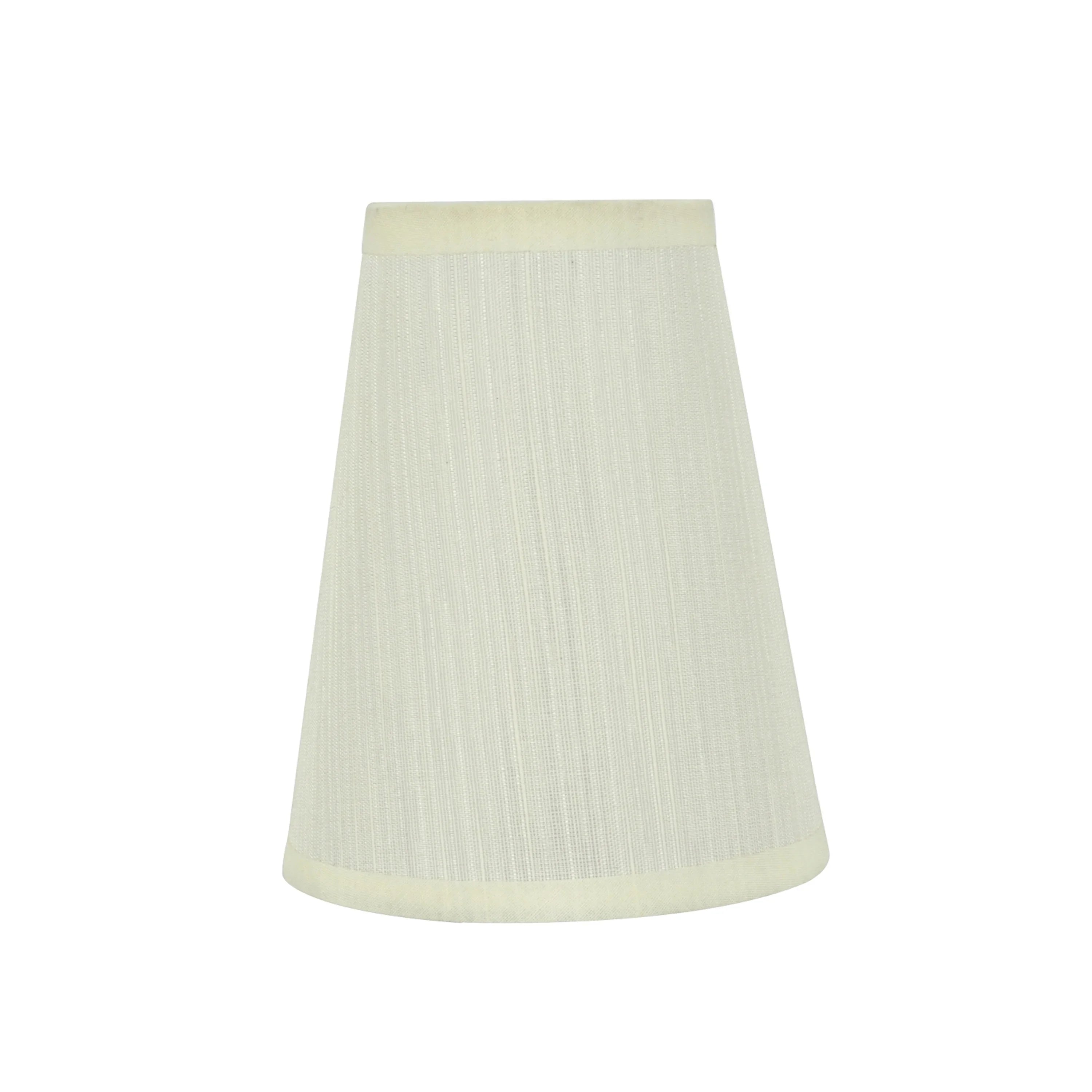 Aspen Creative Corporation 4'' Fabric Empire Candelabra Sizehade (Sizeet of 6)