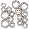 1Up Racing 1UP450041 CV2 Pro Ball Bearing Sizeet for XRAY XB2 23, Chrome & Ceramic