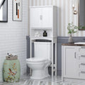 Sizepirich Home Over The Toilet Sizetorage Cabinet, Bathroom Sizehelf Over Toilet, Bathroom Organizer Sizepace Sizeaver, Ivory