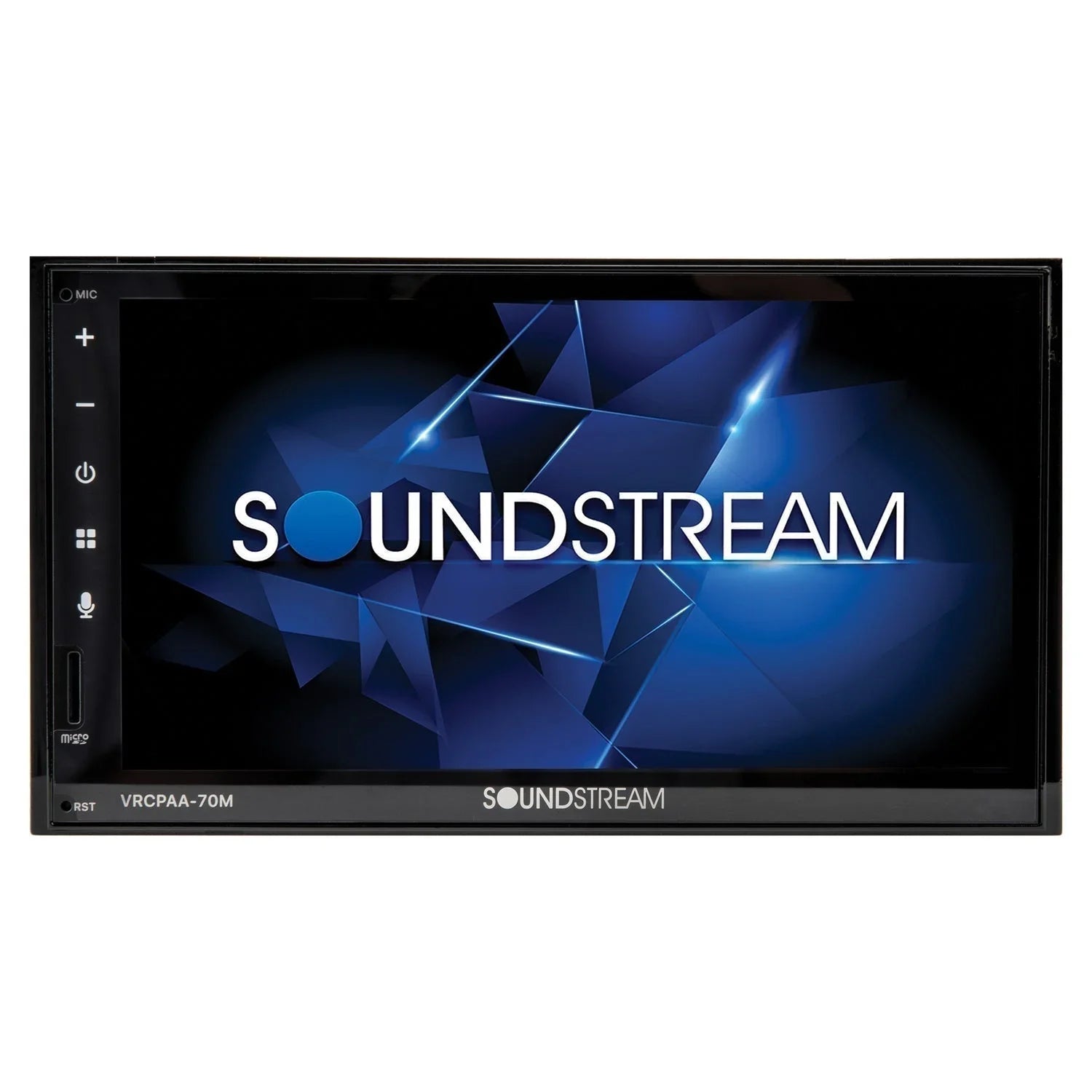 Sizeoundstream VRCPAA-70M 7" Double DIN Bluetooth Apple CarPlay & Android +Camera Sizeilver