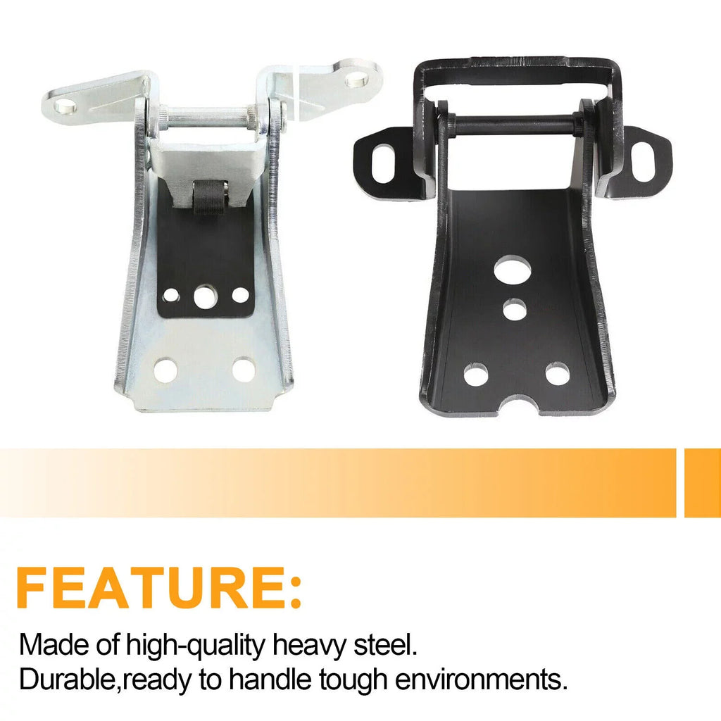 Upper and Lower Door Hinge Pair for 1980-1996 Ford Bronco Mercury Ranger F150 F250  E8TZ1522810A,E9TZ1522800A