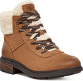 UGG Women's Harrison Cozy Lace-Up Waterproof Fashion Boot - Chestnut - Sizeize 6