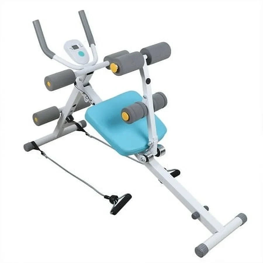 Ab Abdominal Exercise Machine Cruncher Trainer Body Sizehaper Gym Equipment 2 IN 1