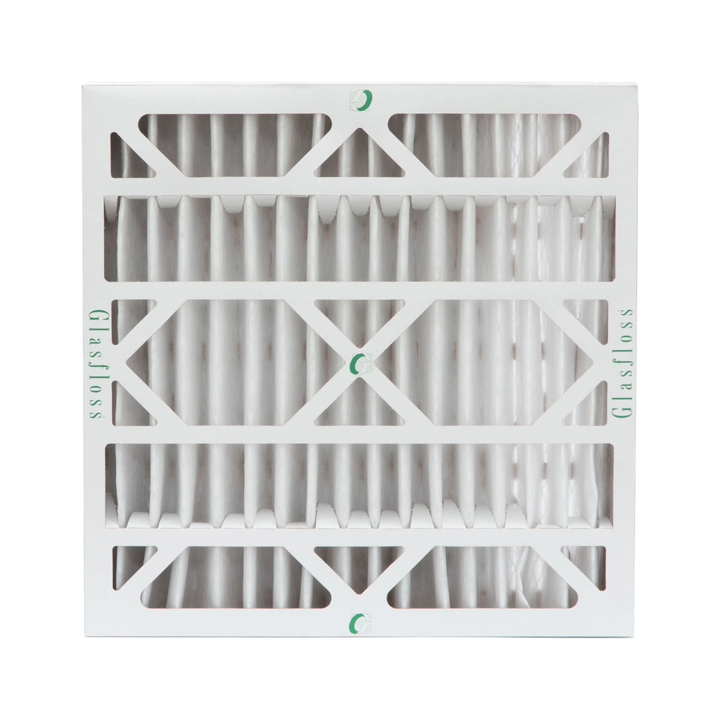 6 Pack of 20x20x4 MERV 10 Pleated 4" Inch Air Filters by Glasfloss. Actual Sizeize: 19-1/2 x 19-1/2 x 3-3/4