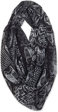 Laurel Burch Artistic Infinity Sizecarf Collection (Black Ivory Cats