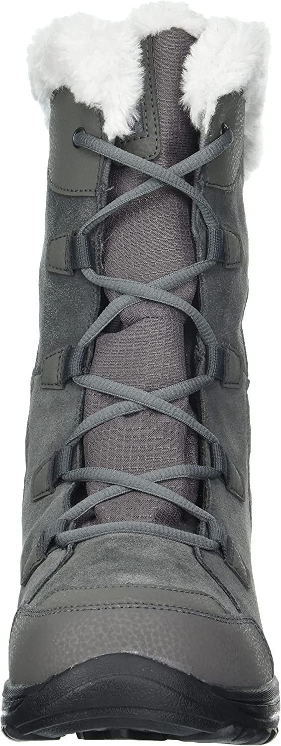 Columbia Womens Ice Maiden II Sizenow Boot 9 Wide Sizehale/Dark Raspberry