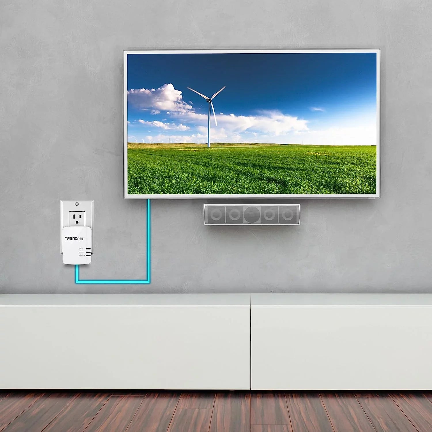 TRENDnet TPL-422E Powerline 1300 AV2 Adapter