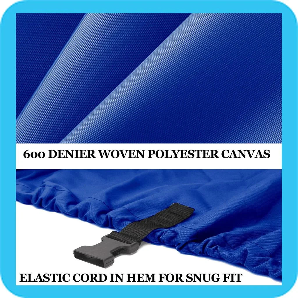 BLUE, GREAT QUALITY BOAT COVER Compatible for LEGEND BOATSize Z-270 1999