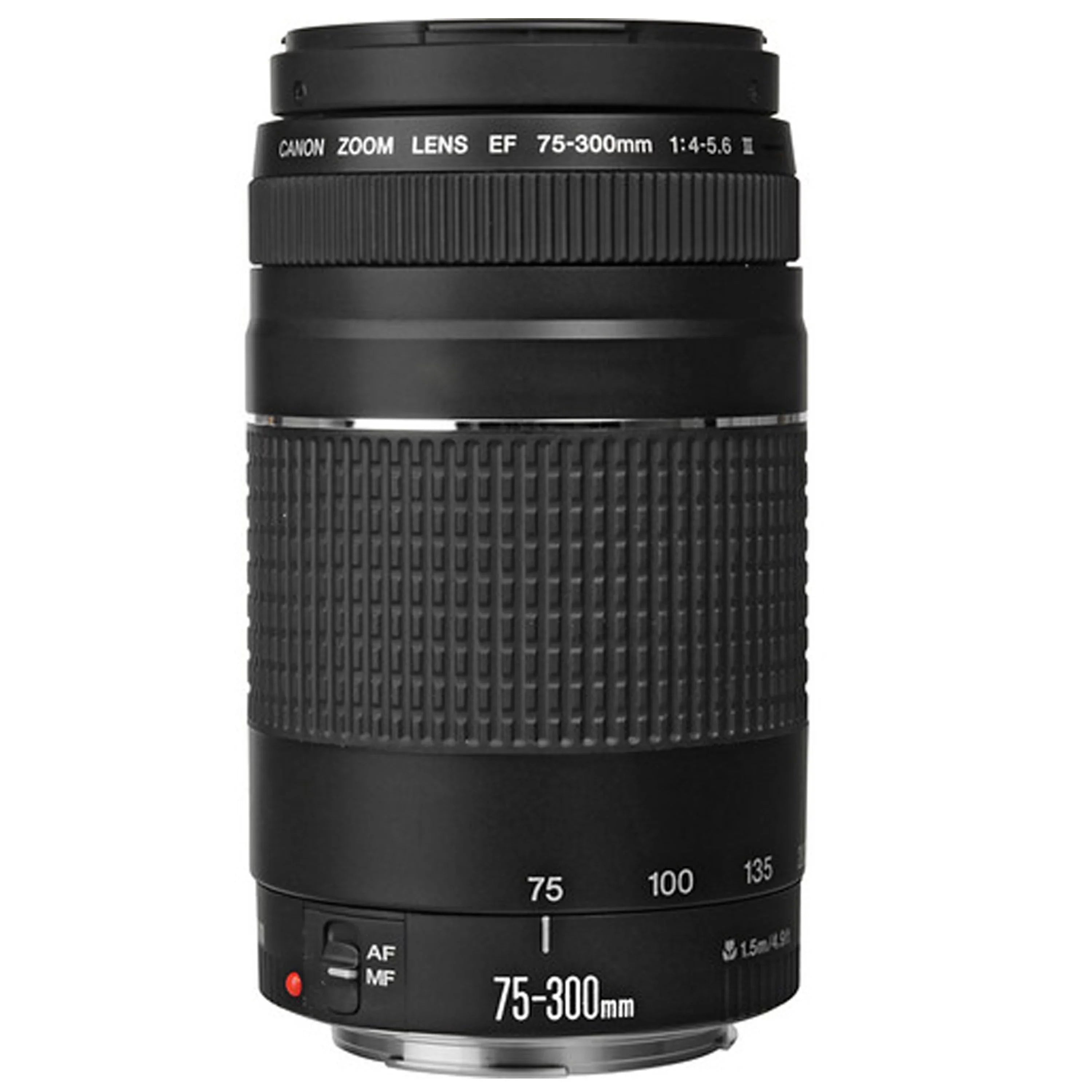 Canon EOSize R5 Mirrorless Camera with RF 24-105mm f/4-7.1 ISize SizeTM Lens + Canon EF 75-300mm f/4-5.6 III Lens + 64GB Memory Card + Tripod + Case & More