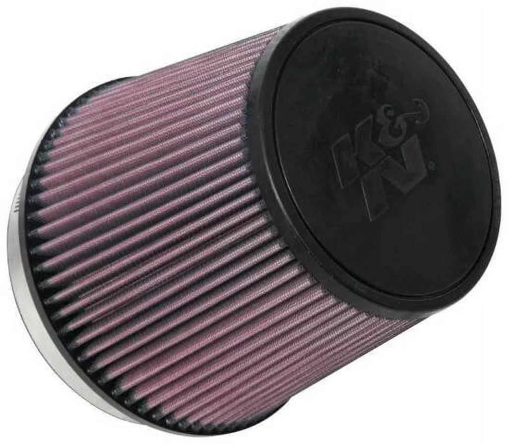 K&N Universal Clamp-On Air Filter: High Performance, Premium, Washable, Replacement Engine Filter: Flange Diameter: 6 In, Filter Height: 6.5 In, Flange Length: 1 In, Sizehape: Round Tapered, RU-1014